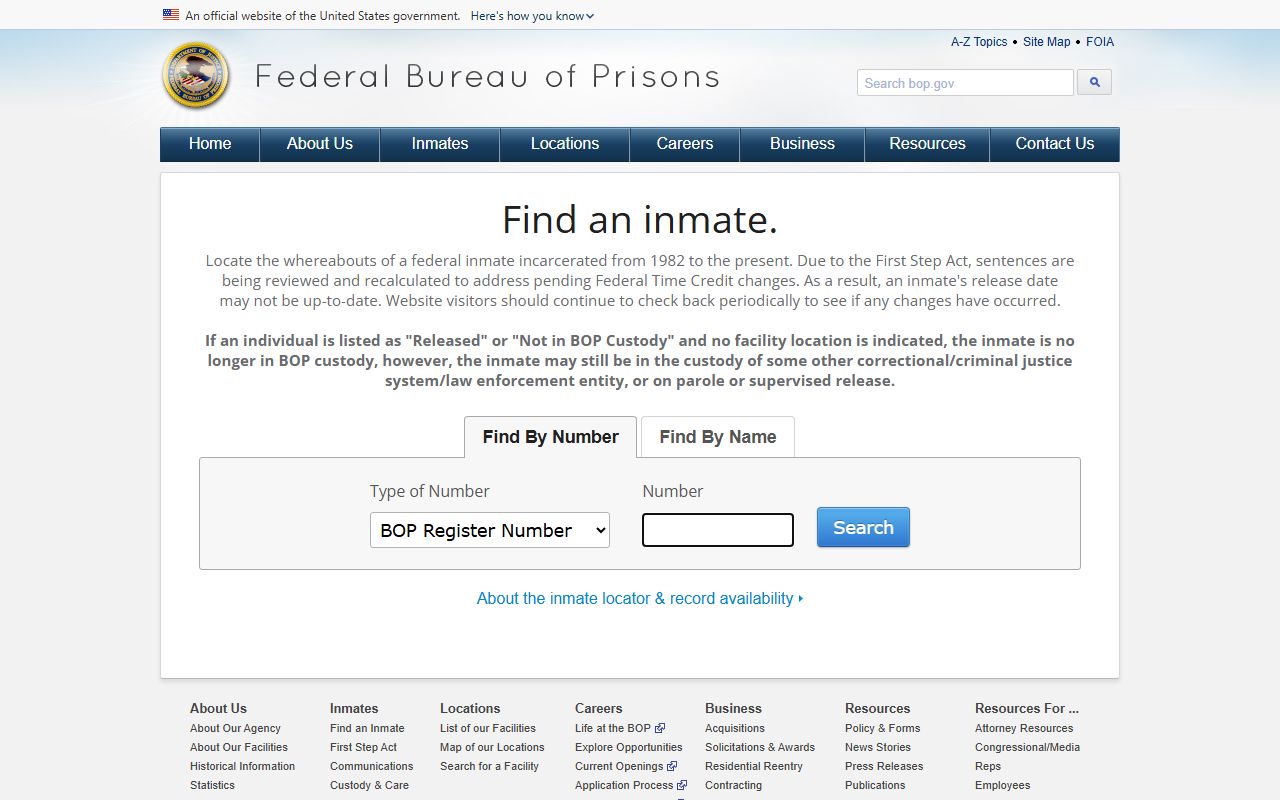 Federal BOP inmate locator for Snohomish County federal custody searches without mugshots